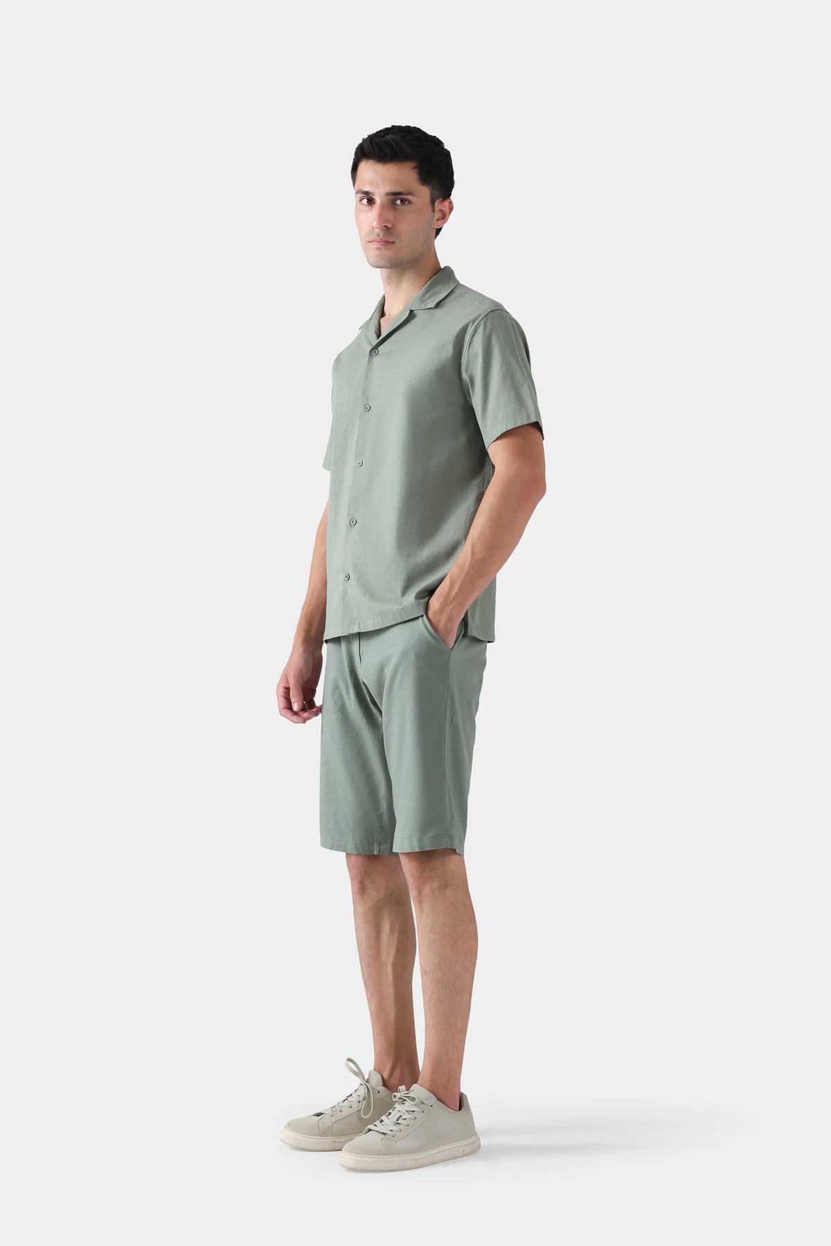 Resort Collar Cotton Shirt - Cougar Clothing