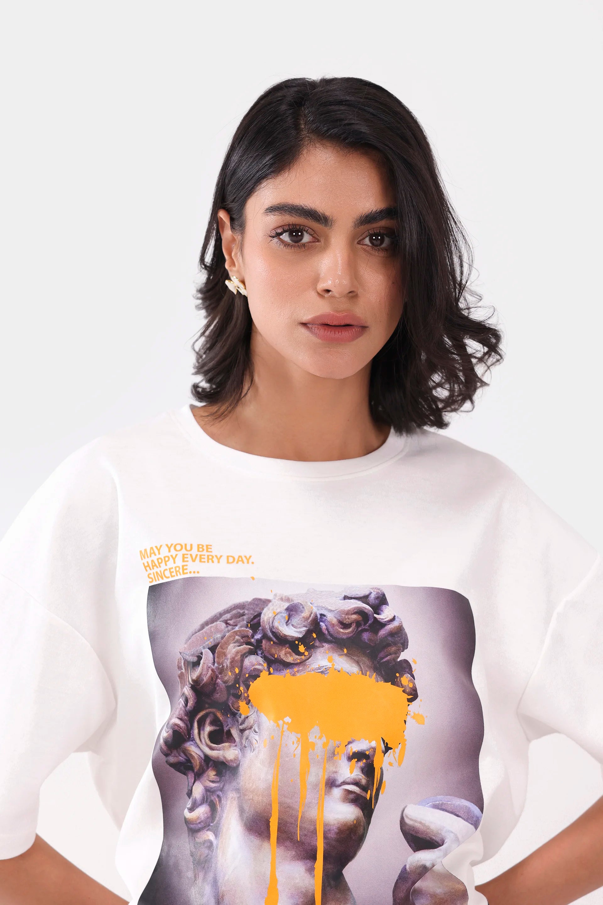 Imagine Oversized T-Shirt - Cougar Clothing