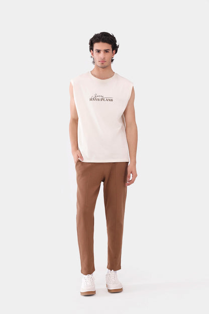 Slim Fit Interlock Trousers - Cougar Clothing
