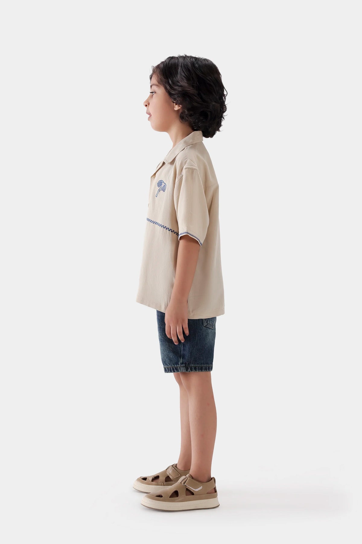 Embroidered Linen Shirt - Cougar Clothing