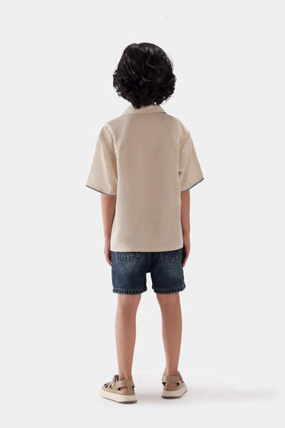 Embroidered Linen Shirt - Cougar Clothing