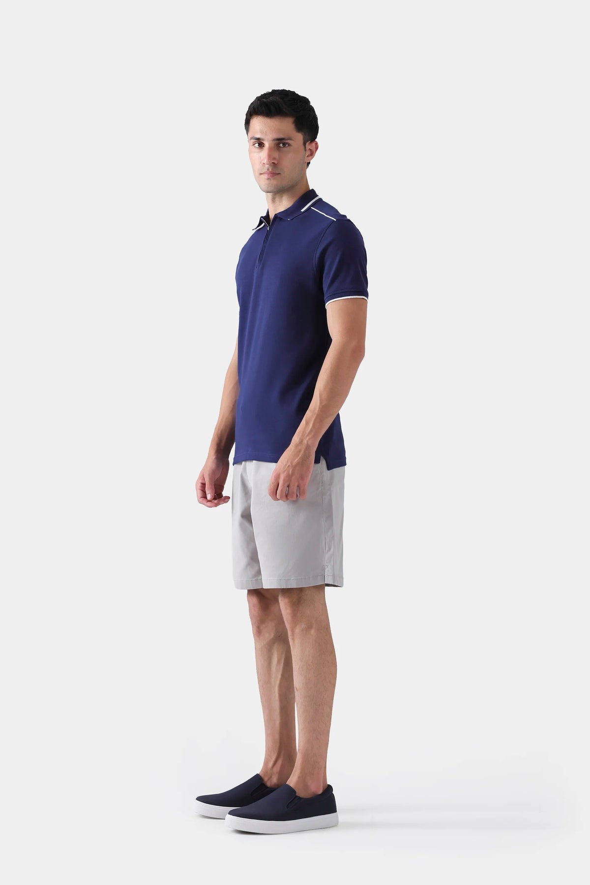 Quarter Zip Polo - Cougar Clothing