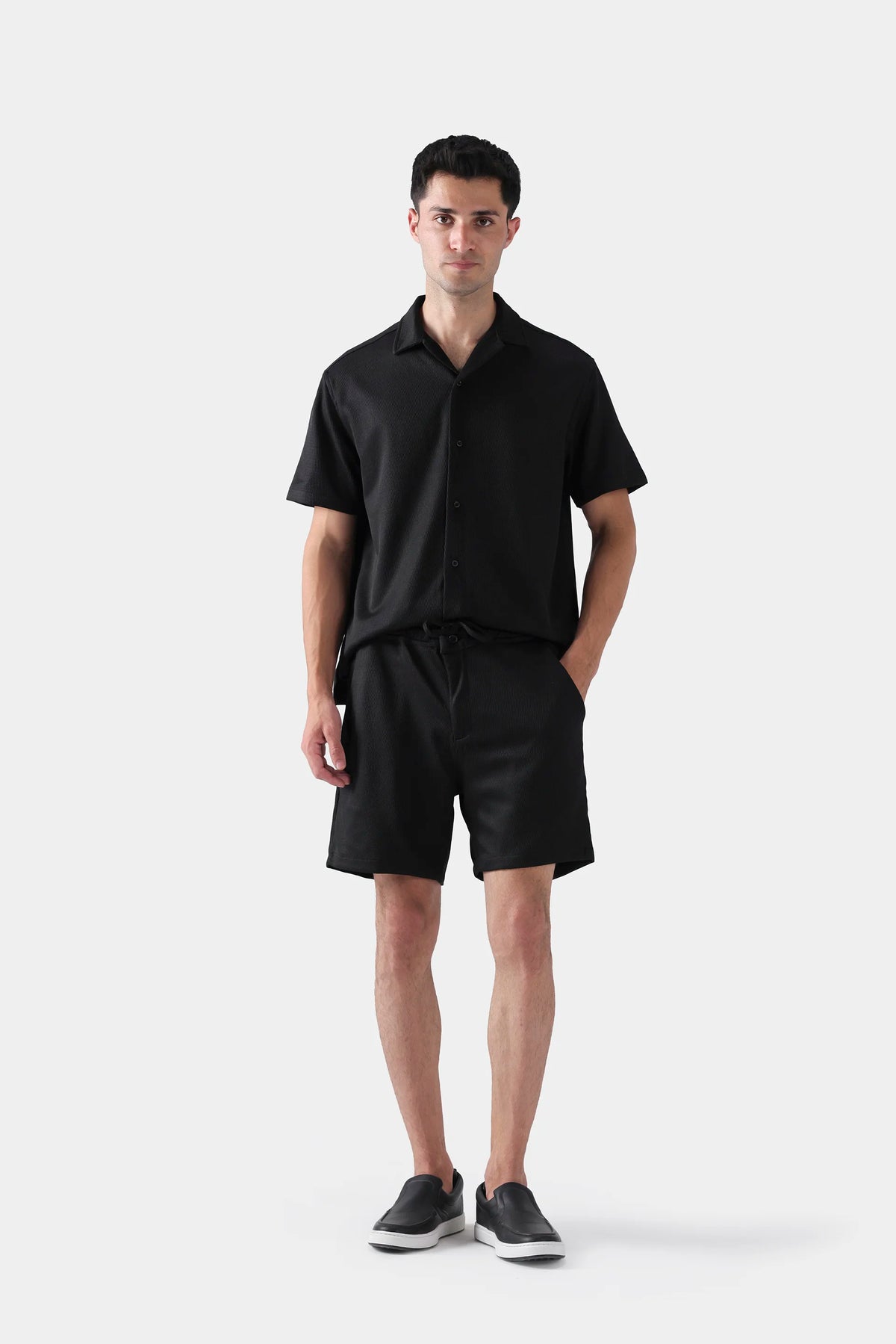 Textured Shorts - Cougar Clothing