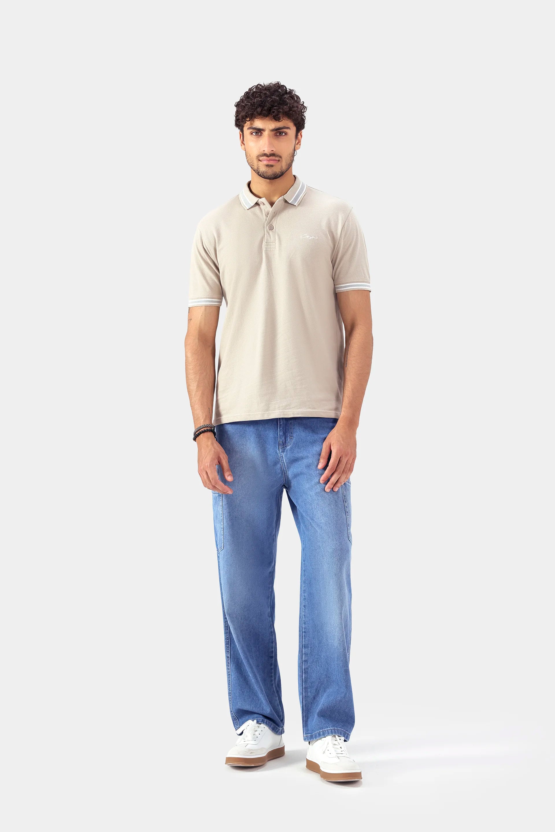 Contrast Tipping Polo - Cougar Clothing