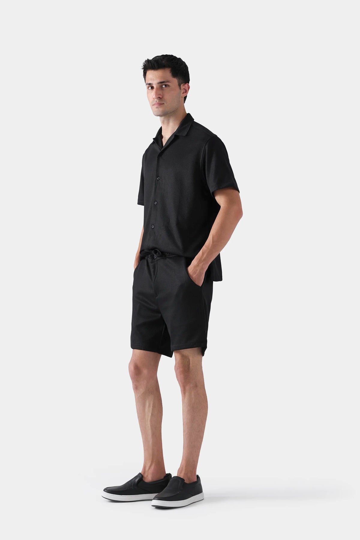 Textured Shorts - Cougar Clothing