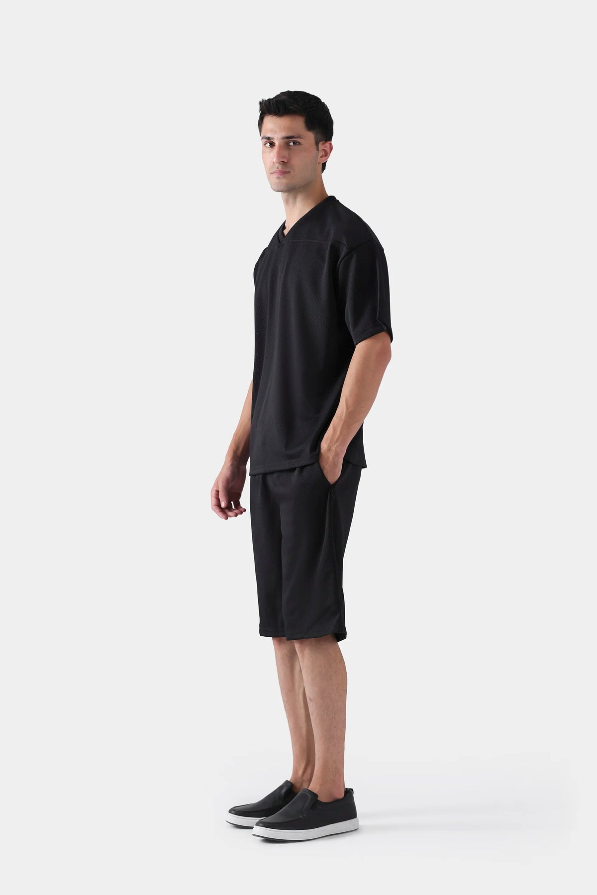 Jacquard Mesh T-Shirt - Cougar Clothing