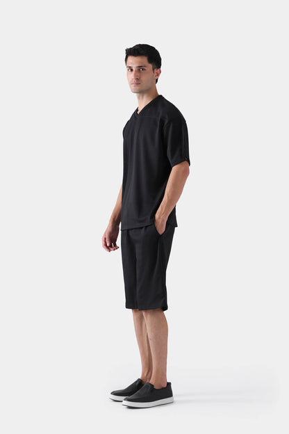 Jacquard Mesh T-Shirt - Cougar Clothing