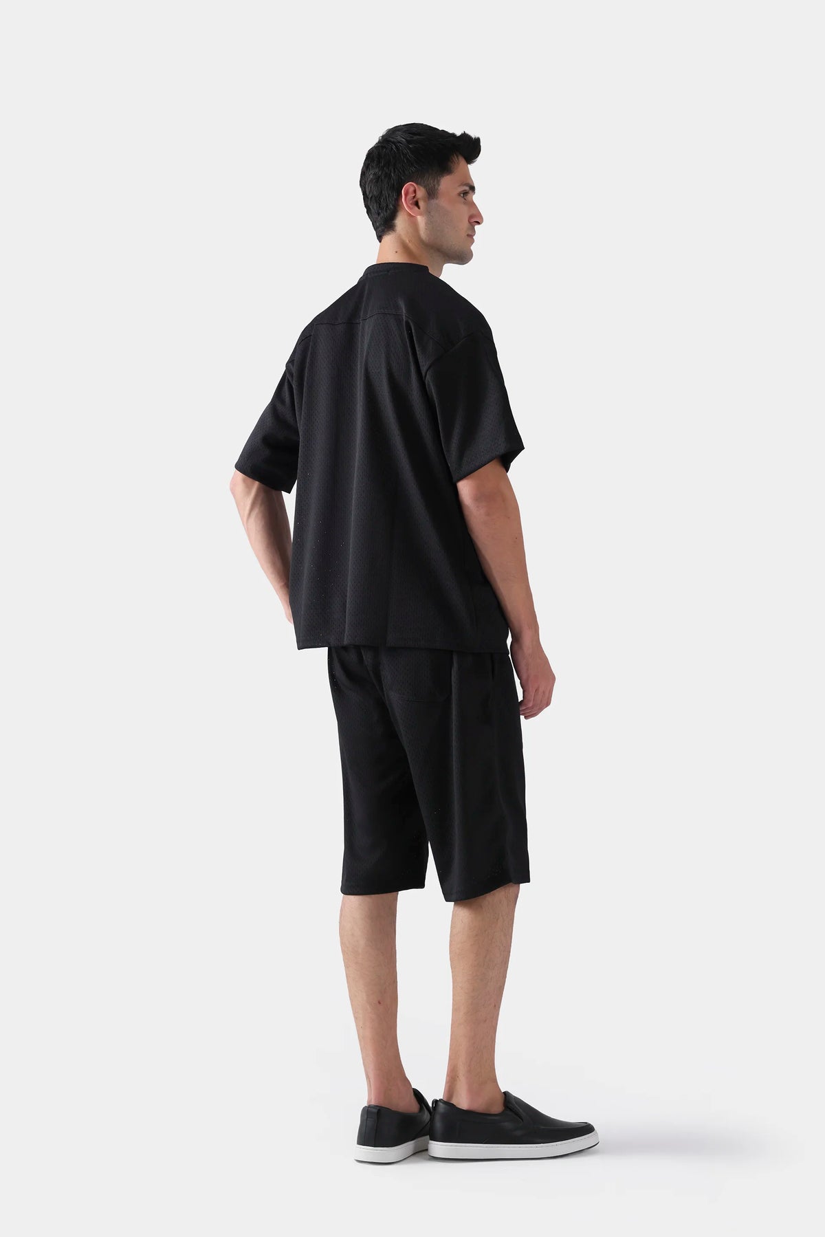 Jacquard Mesh T-Shirt - Cougar Clothing