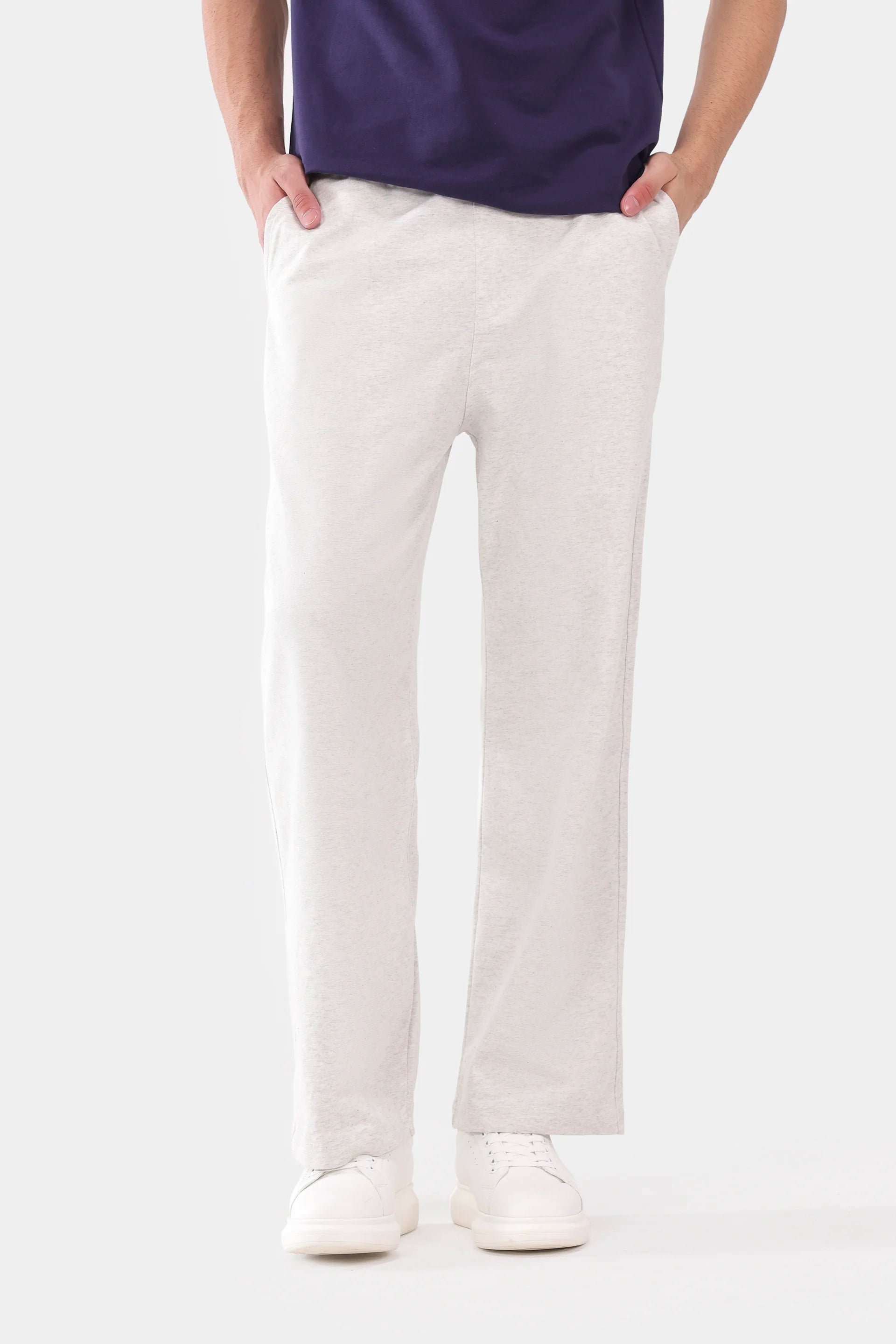 Straight Fit Knitted Trousers - Cougar Clothing