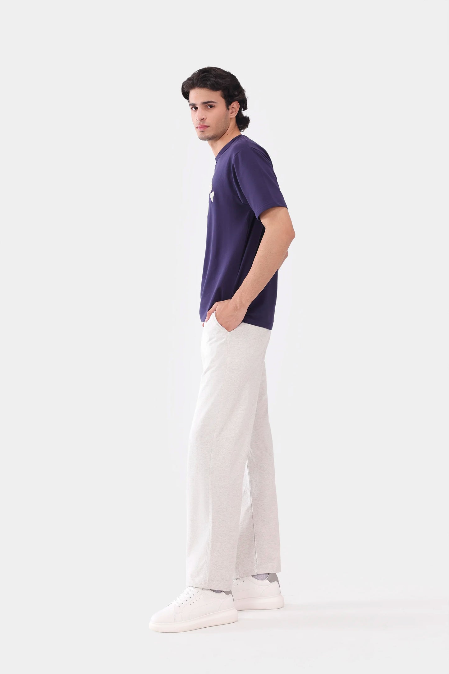 Straight Fit Knitted Trousers - Cougar Clothing