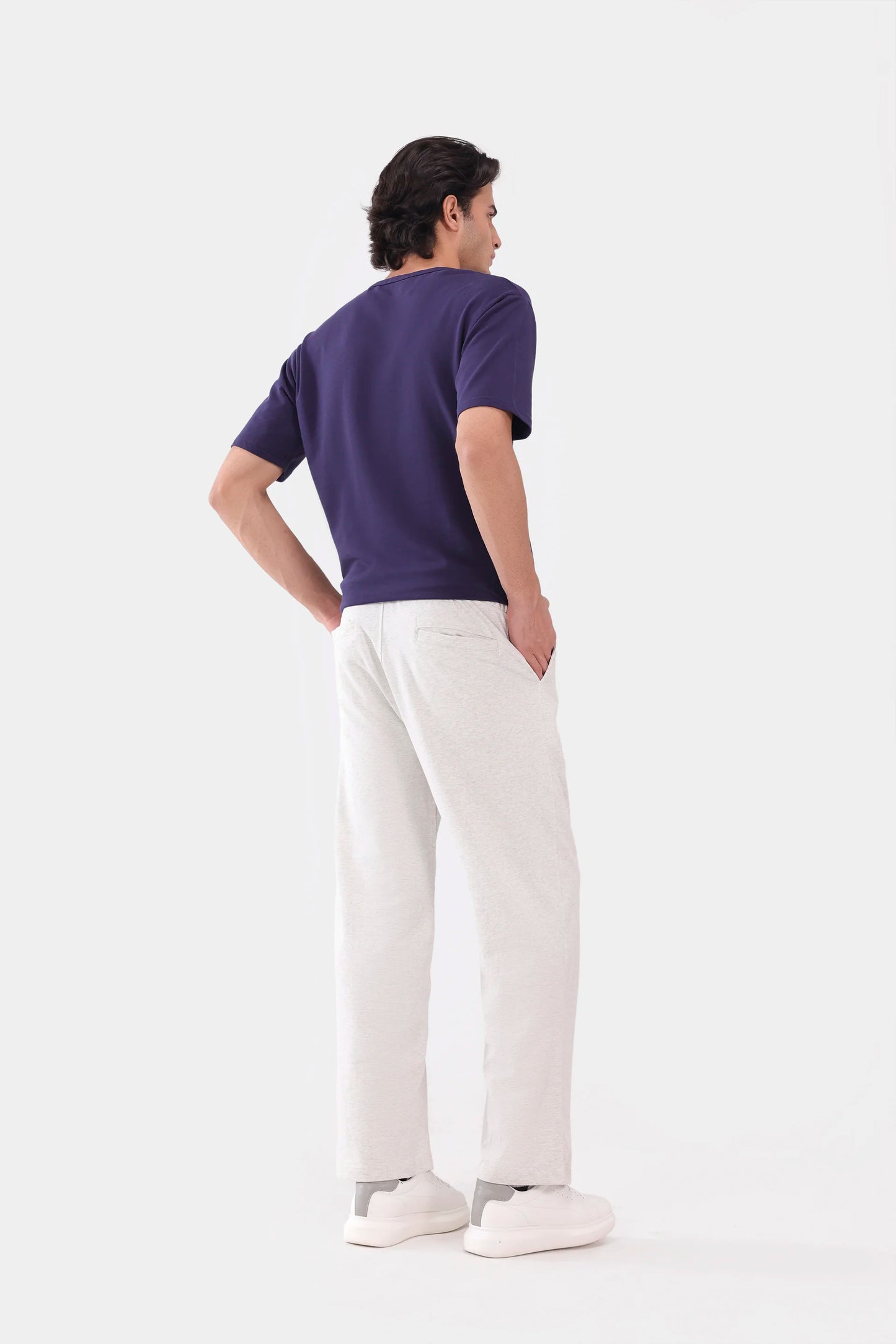Straight Fit Knitted Trousers - Cougar Clothing