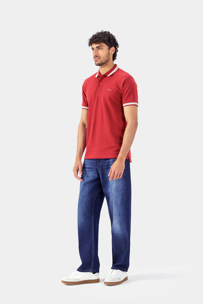 Contrast Tipping Polo - Cougar Clothing