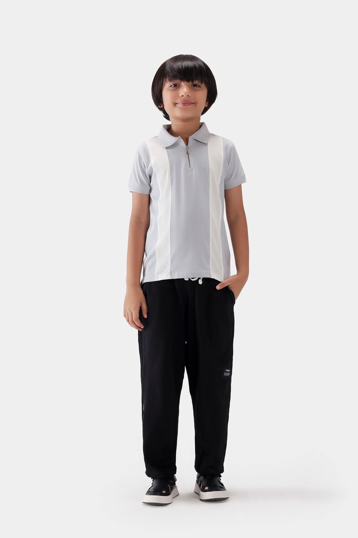 Paneled Jersey Polo - Cougar Clothing