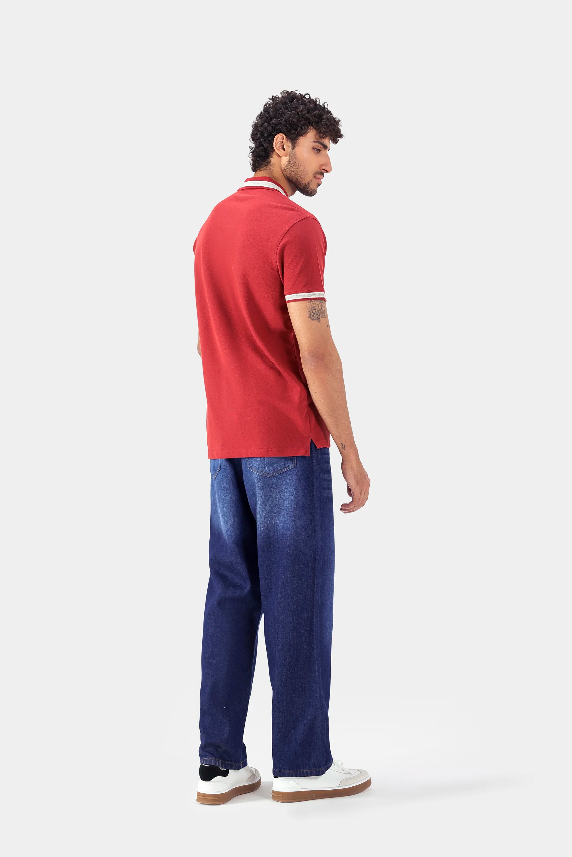 Contrast Tipping Polo - Cougar Clothing