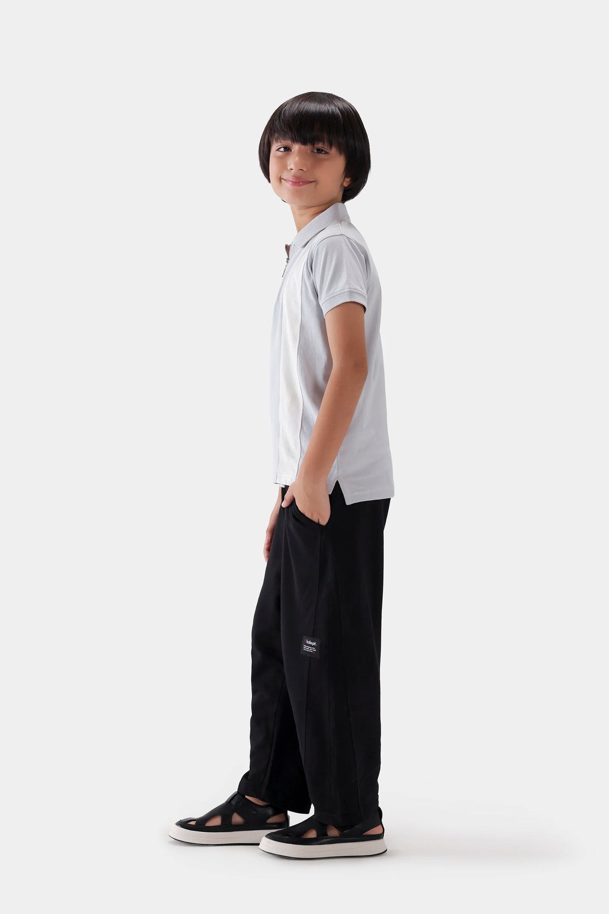 Paneled Jersey Polo - Cougar Clothing