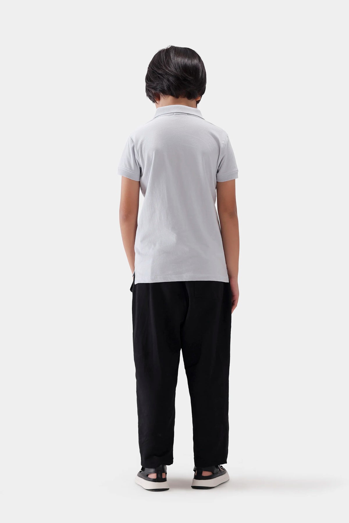 Paneled Jersey Polo - Cougar Clothing