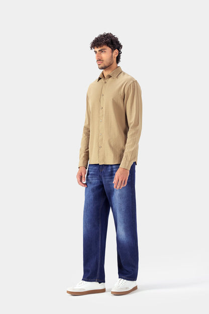Regular Textured Shirt - Cougar Clothing