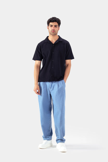 Relaxed Textured Shirt - Cougar Clothing