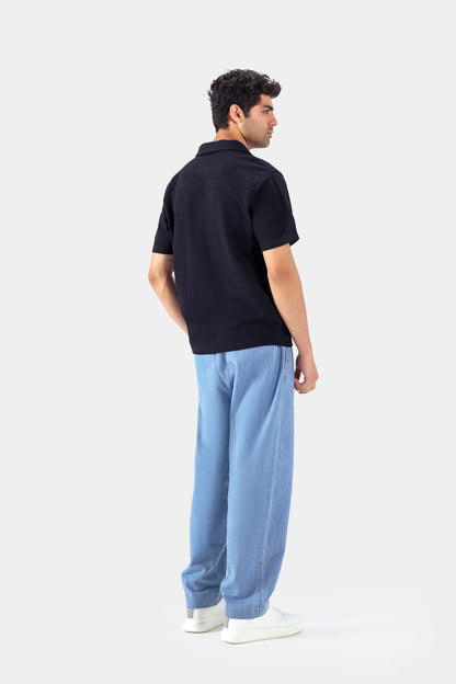 Relaxed Textured Shirt - Cougar Clothing