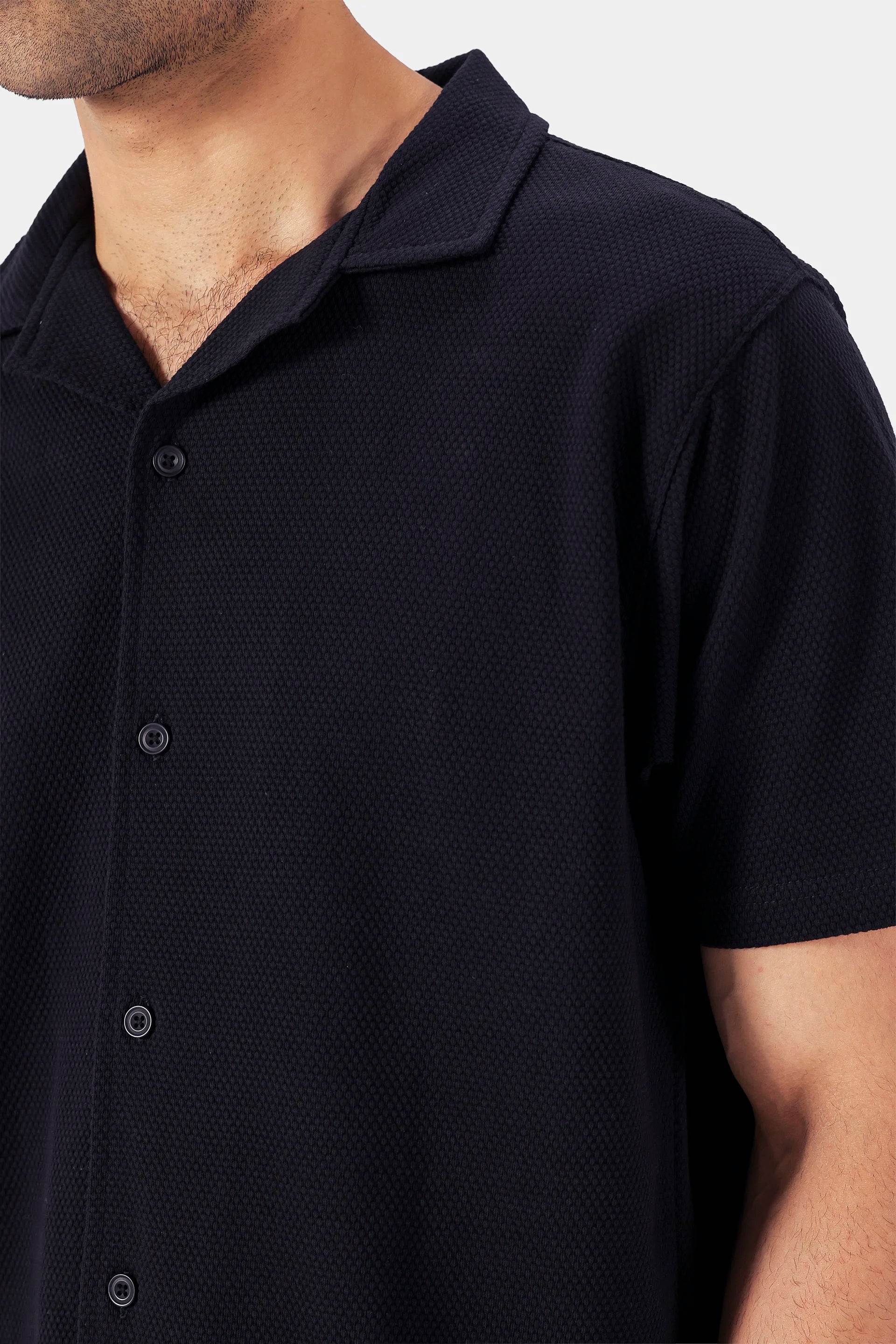 Relaxed Textured Shirt - Cougar Clothing