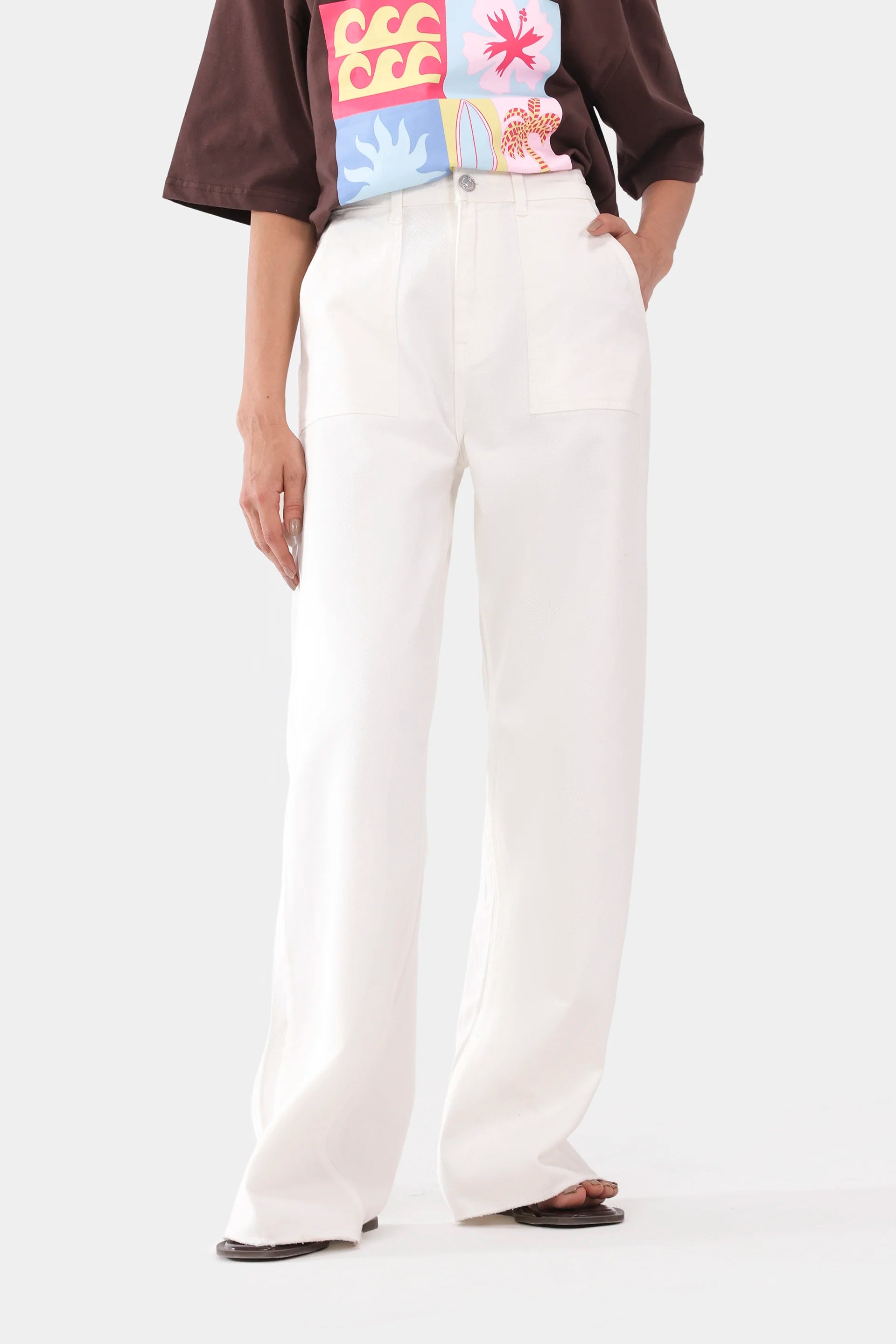 Wide Leg Fit Jeans - Cougar Clothing