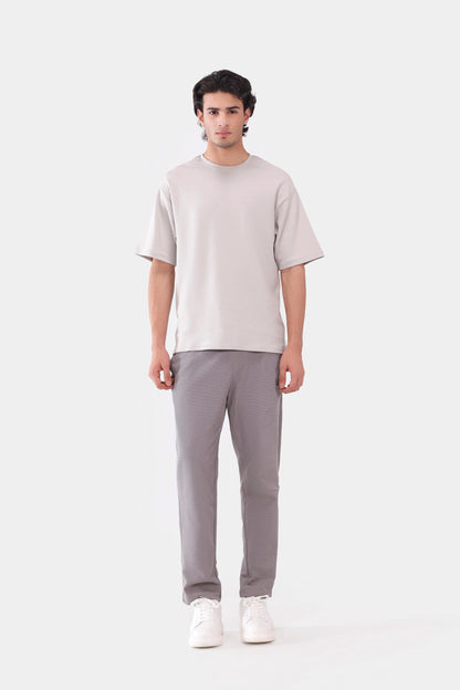Jumbo Pique Knit Trousers - Cougar Clothing
