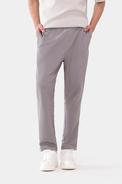 Jumbo Pique Knit Trousers - Cougar Clothing