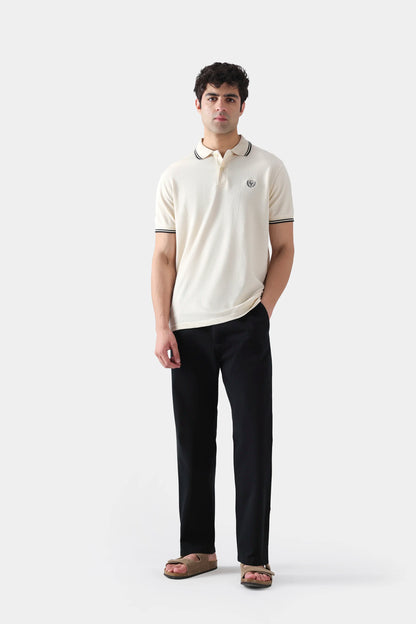 Pique Polo with Tipping - Cougar Clothing