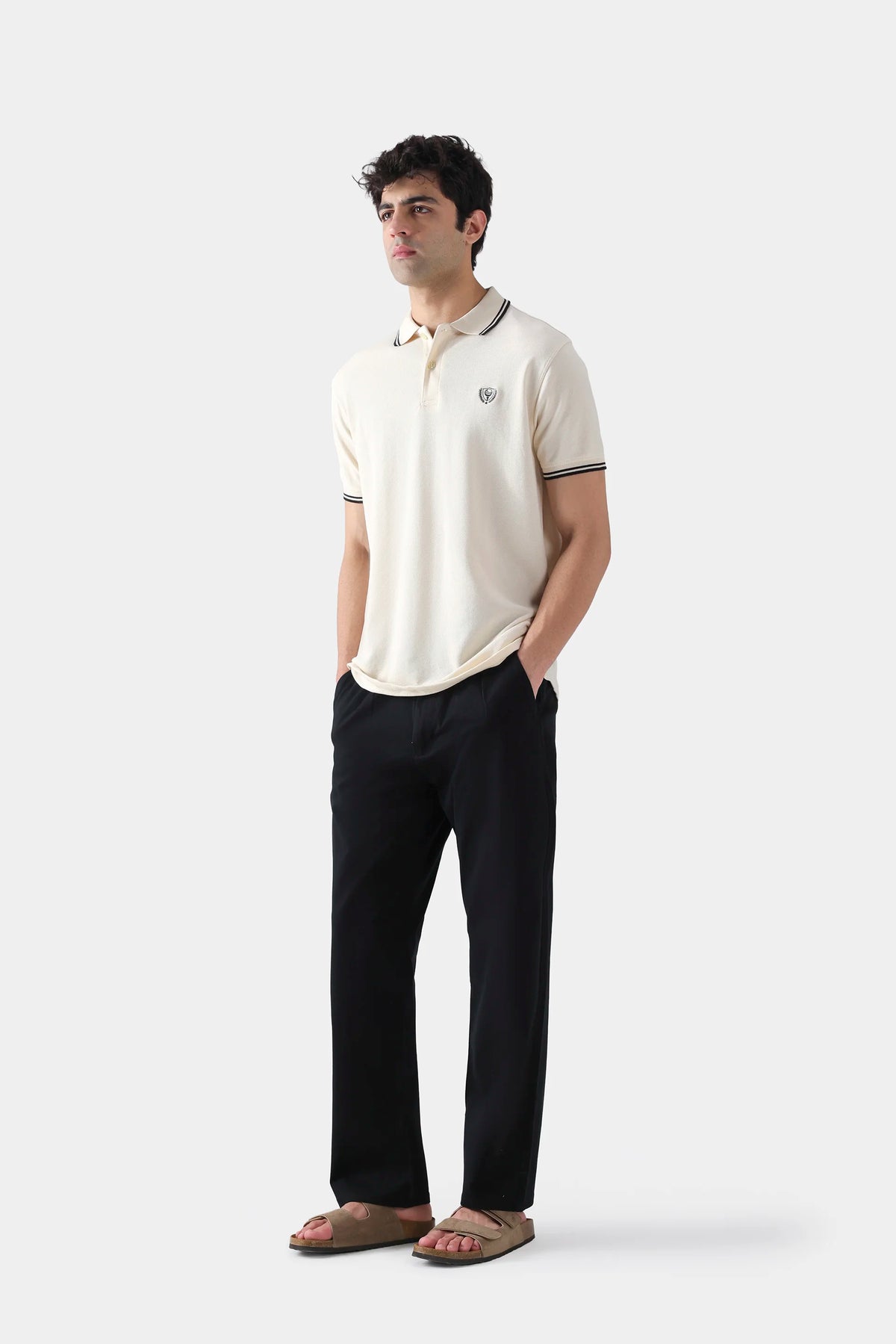 Pique Polo with Tipping - Cougar Clothing