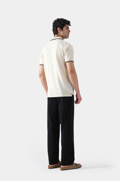 Pique Polo with Tipping - Cougar Clothing