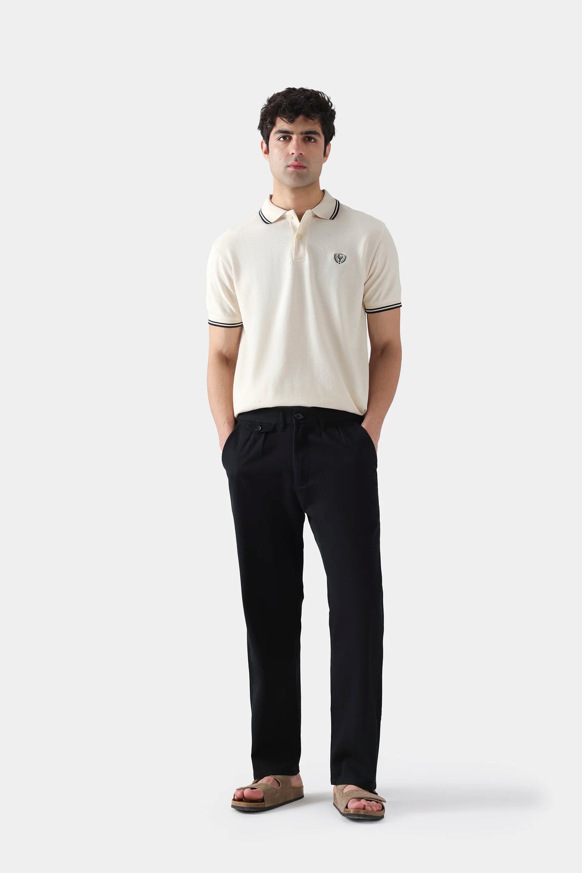 Pleated Chino Pants - Cougar Clothing