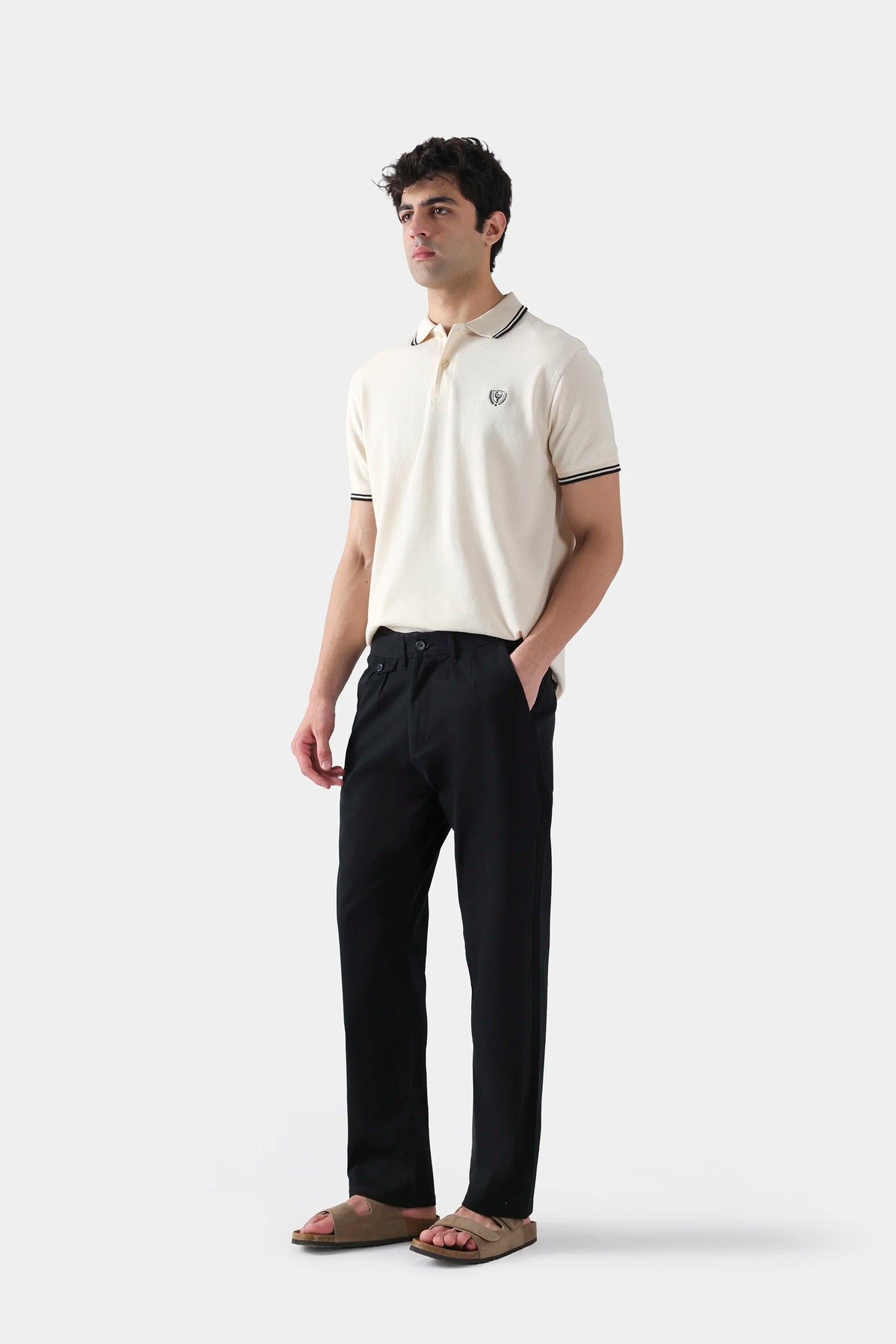 Pleated Chino Pants - Cougar Clothing
