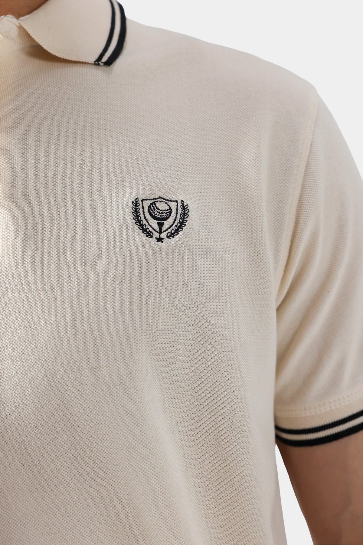 Pique Polo with Tipping - Cougar Clothing
