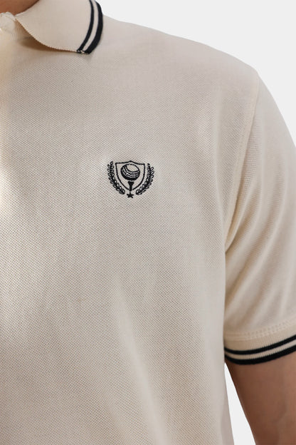 Pique Polo with Tipping - Cougar Clothing