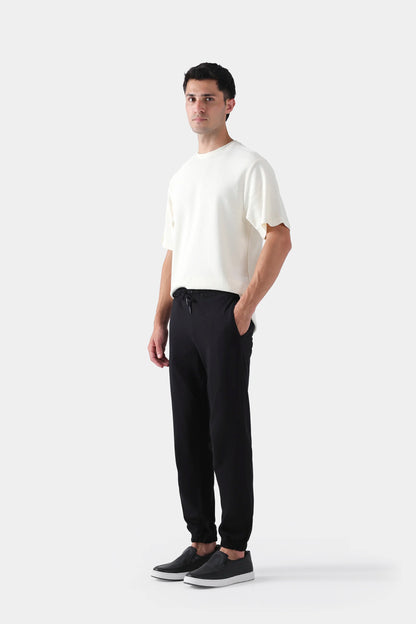 Slim Fit Interlock Trousers - Cougar Clothing