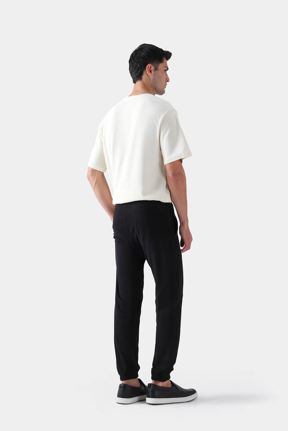 Slim Fit Interlock Trousers - Cougar Clothing