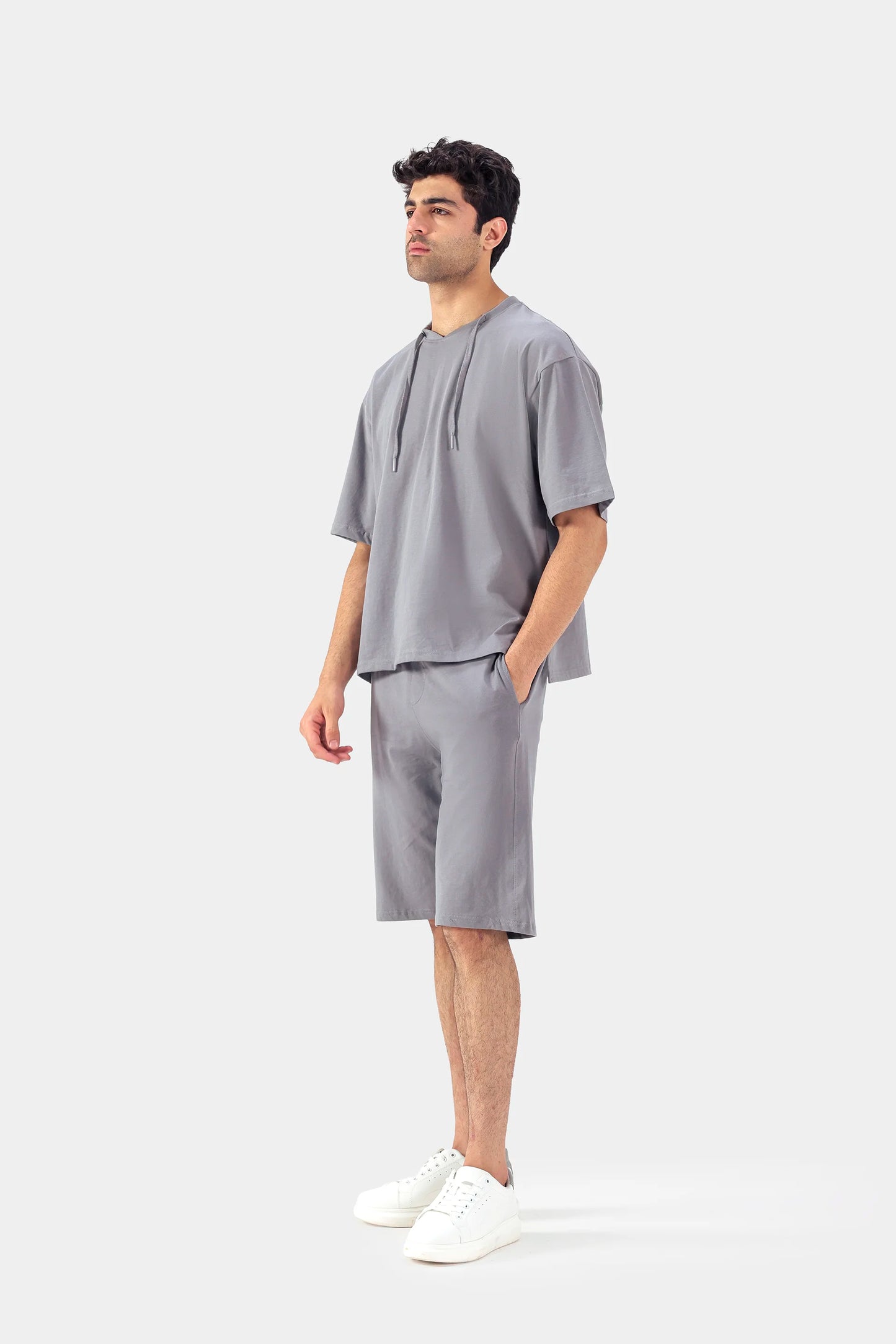 Boxy T-Shirt With Drawstring - Cougar Clothing
