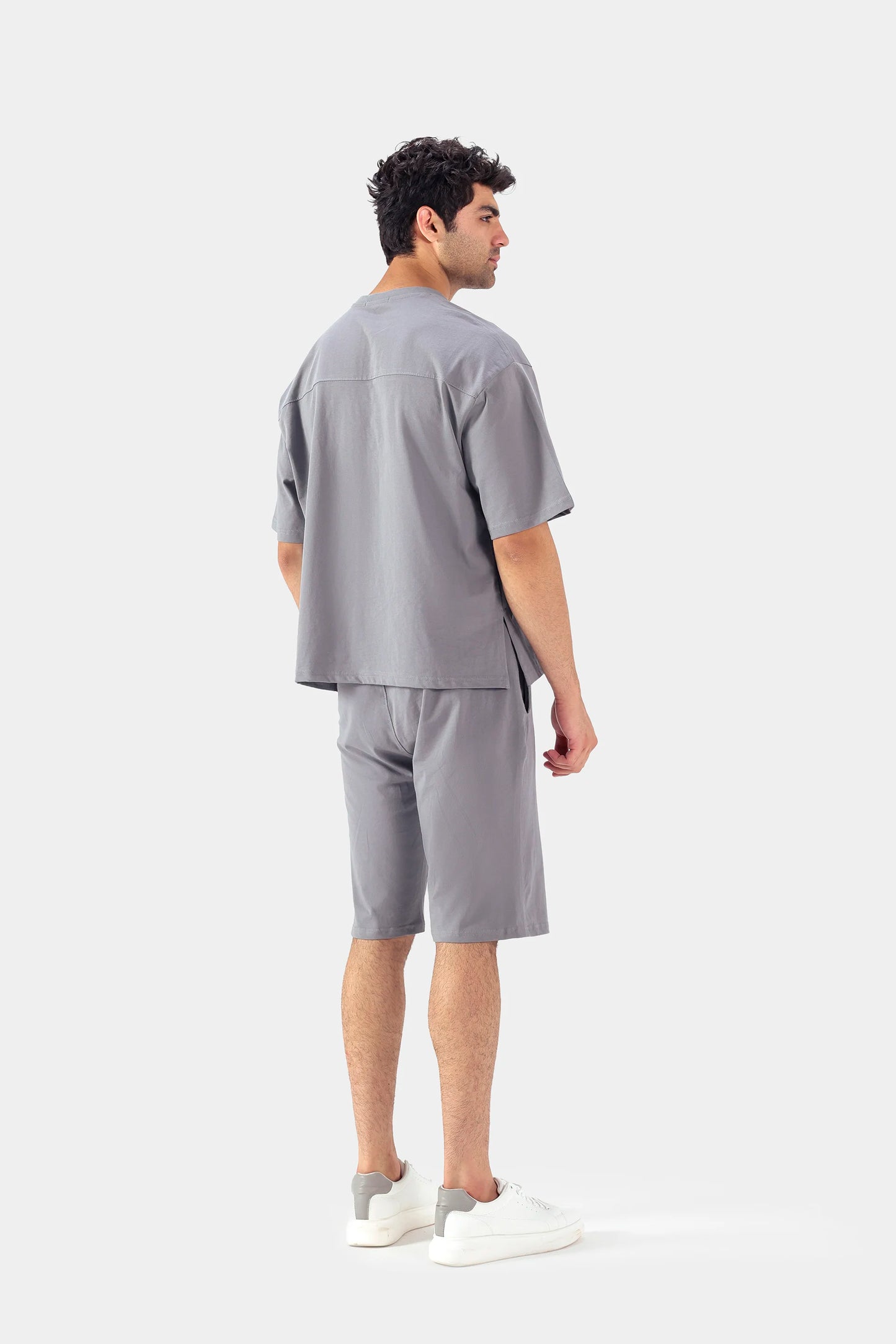 Boxy T-Shirt With Drawstring - Cougar Clothing