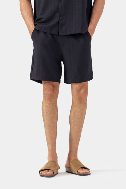 Textured Jacquard Shorts - Cougar Clothing