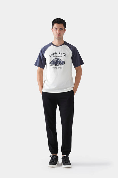 Graphic Raglan T-Shirt - Cougar Clothing