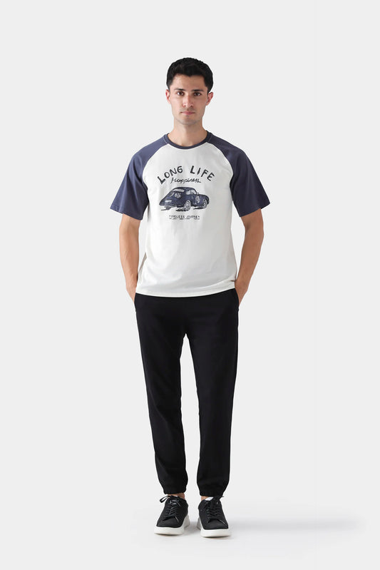 Graphic Raglan T-Shirt - Cougar Clothing