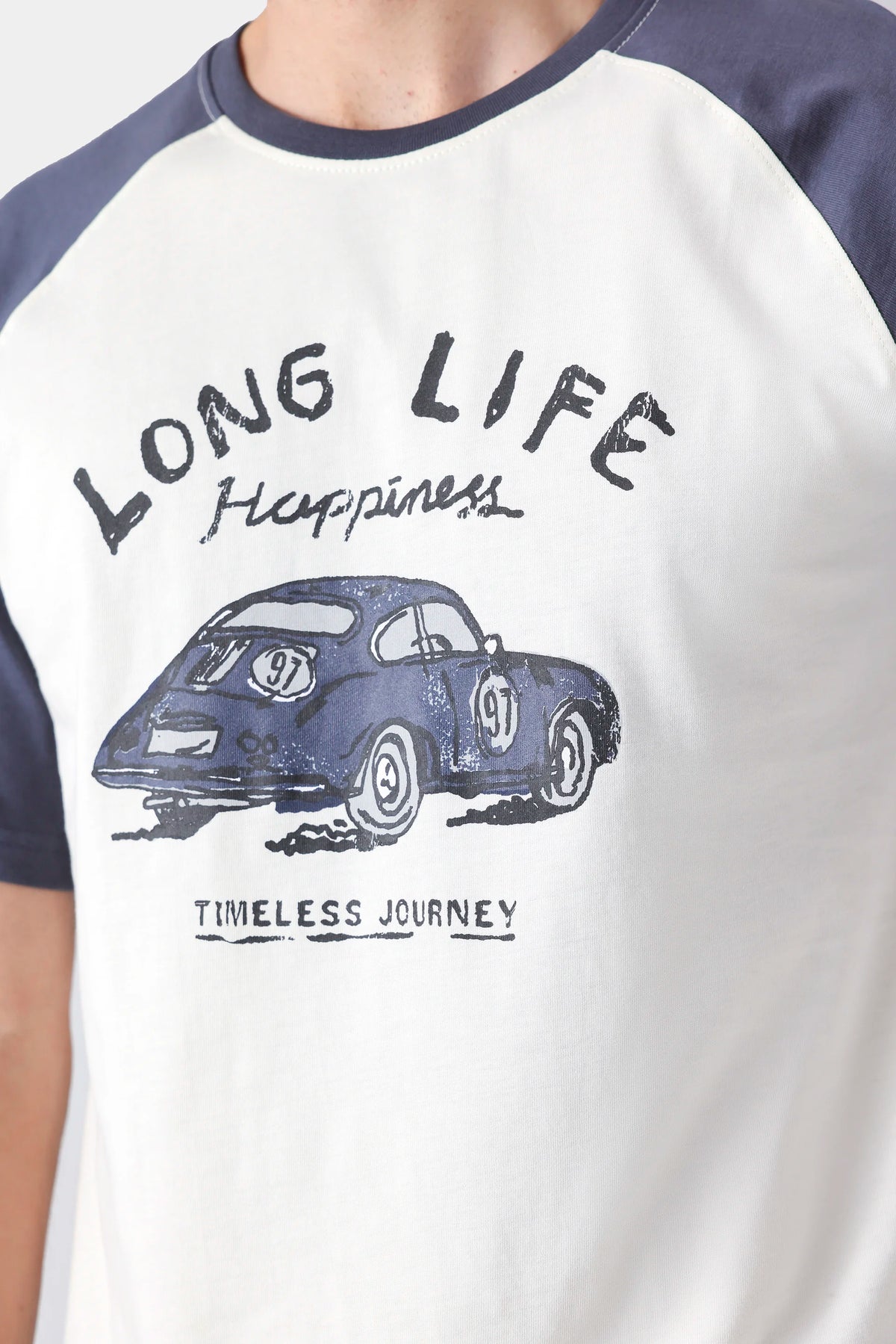 Graphic Raglan T-Shirt - Cougar Clothing