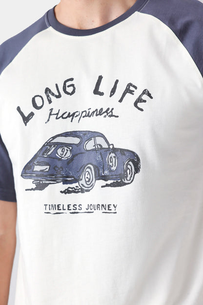 Graphic Raglan T-Shirt - Cougar Clothing