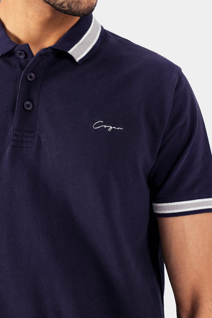 Contrast Tipping Polo - Cougar Clothing