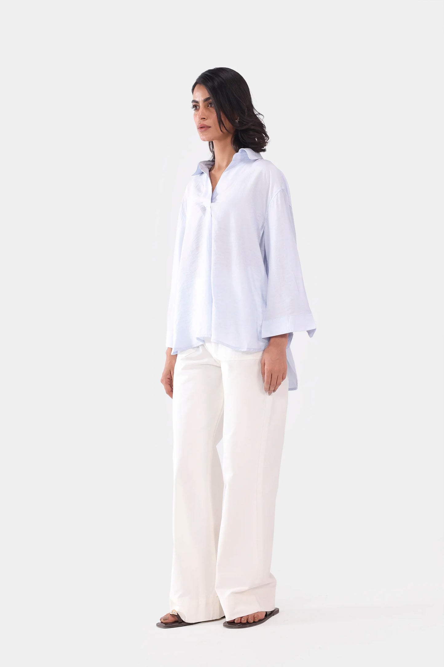 Mercerized Cotton Viscose Top - Cougar Clothing