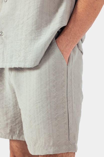 Textured Jacquard Shorts - Cougar Clothing