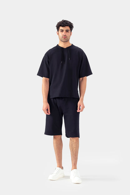 Boxy T-Shirt With Drawstring - Cougar Clothing