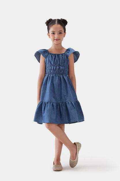 Denim Dress - Cougar Clothing