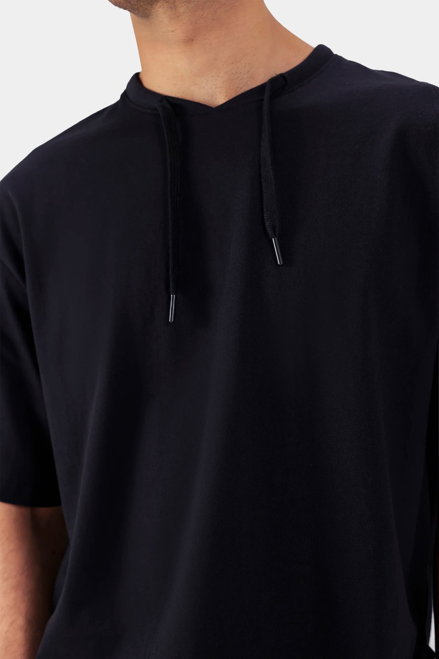 Boxy T-Shirt With Drawstring - Cougar Clothing