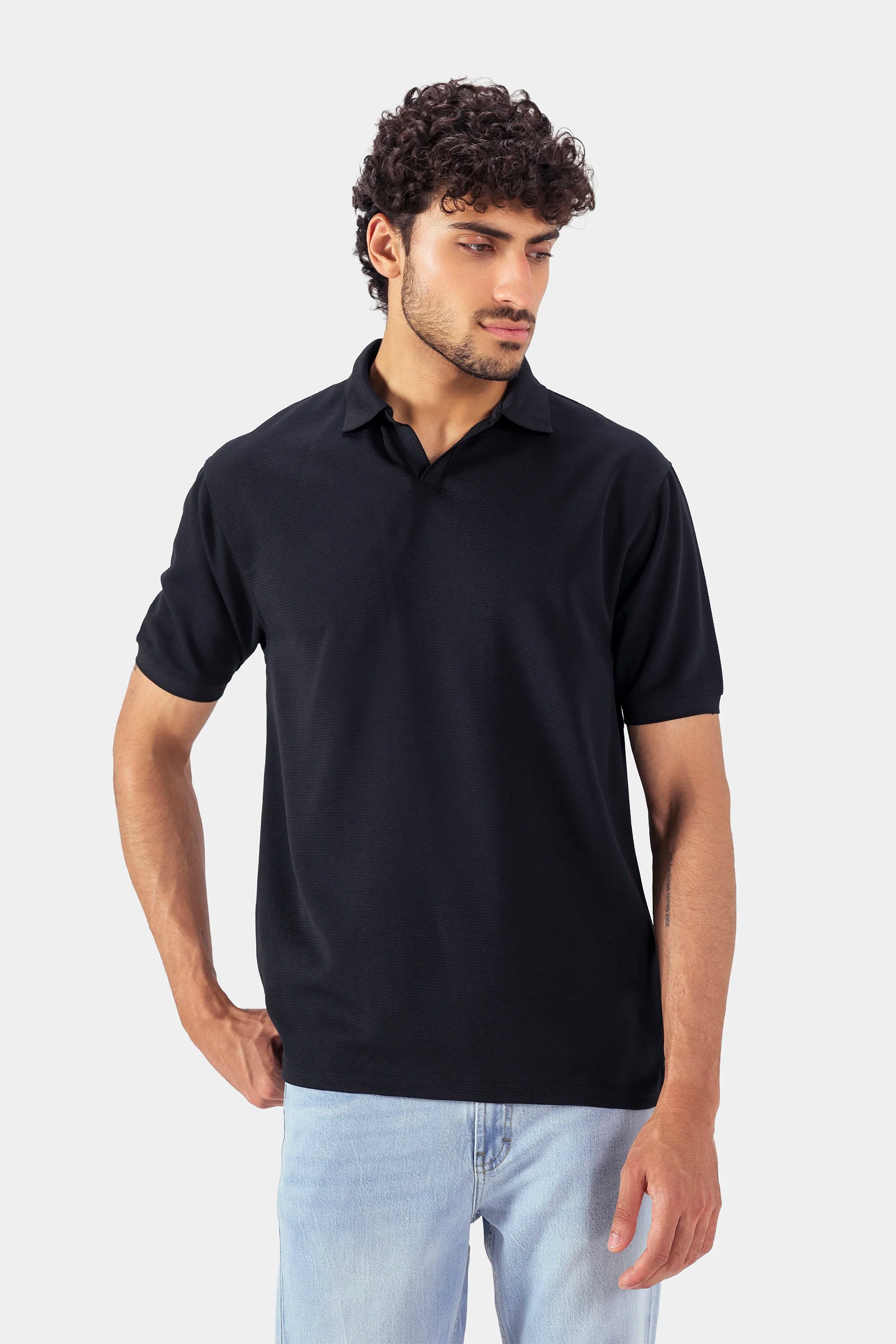 Johnny Collar Ottoman Polo - Cougar Clothing